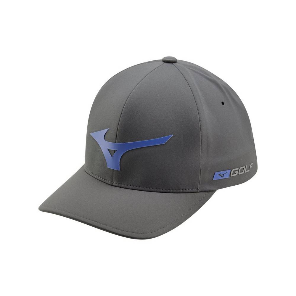 Damske Čiapky Mizuno Tour Delta Golf Siva/Kráľovská Modrá Vypredaj PUDB50289